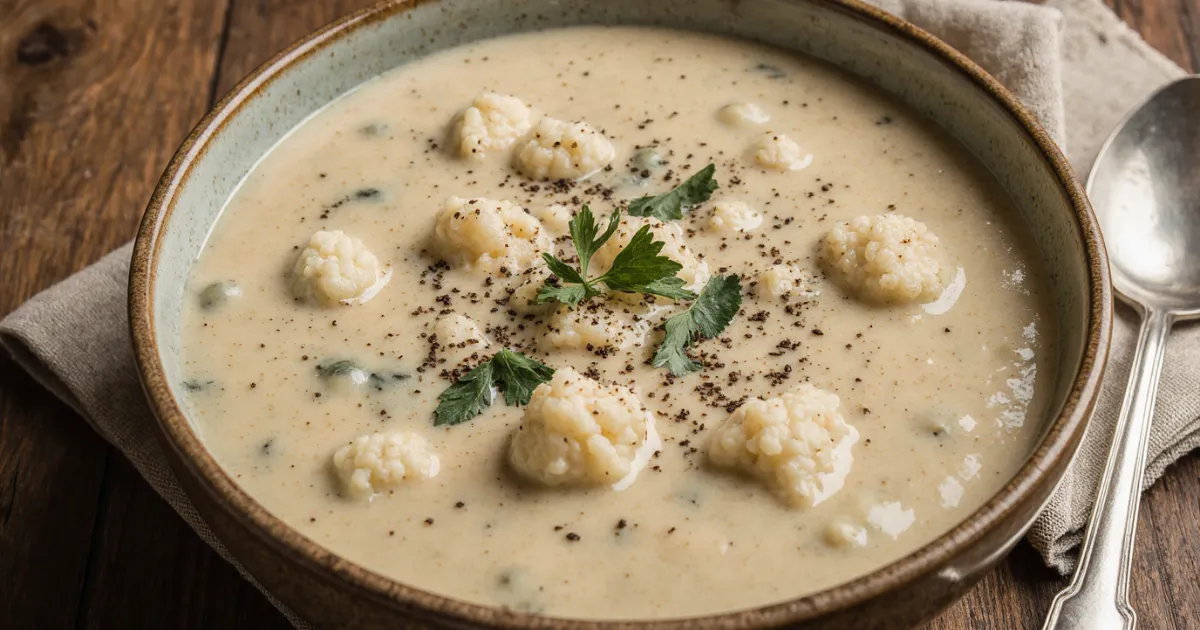 Cream of Cauliflower Soup Recipe Taste of Home