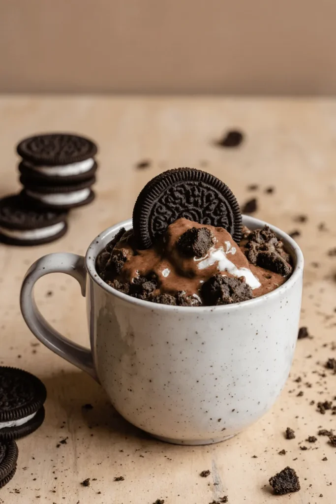 Oreo Mug Cake Recipe: How To Make 1 Serving Oreo Mug Cake Recipe